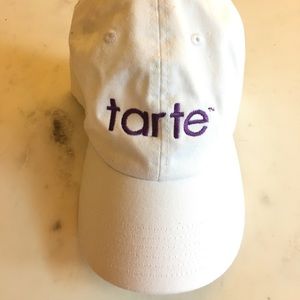 tarte white baseball hat